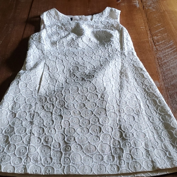 Nine West Dresses & Skirts - Nine West white and gold dress